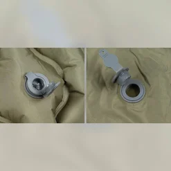 Aufblasbare Isomatte mit Kopfteil