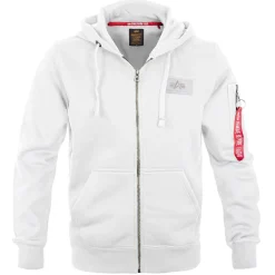 Back Print Zip Hoody Kapuzenjacke
