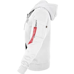 Back Print Zip Hoody Kapuzenjacke