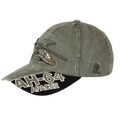 Baseball Cap AH-64 Apache stone washed
