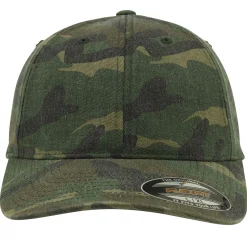Baseball Cap Garment Washed Camo