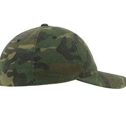 Baseball Cap Garment Washed Camo