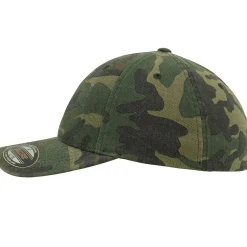 Baseball Cap Garment Washed Camo