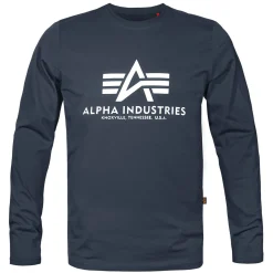 Basic Alpha Langarm Shirt