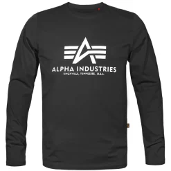 Basic Alpha Langarm Shirt