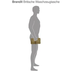 Britische Waschzeugtasche
