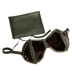 Bundeswehr Faltbrille mit Etui Original gebraucht