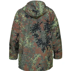 Bundeswehr Jacke Nässeschutz flecktarn