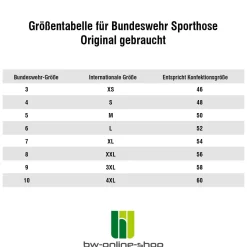 Bundeswehr Sporthose Neues Modell Original gebraucht