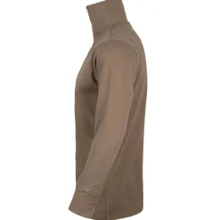 Bundeswehr Trikothemd m. RV Original gebraucht braun