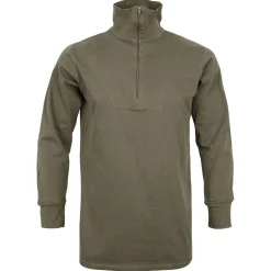 Bundeswehr Trikothemd m. RV Original gebraucht oliv