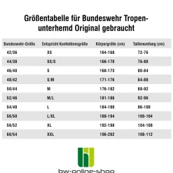 Bundeswehr Tropenunterhemd Original gebraucht
