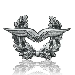 BW Mützenkranz Metall Luftwaffe