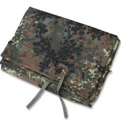 BW Zeltbahn Original gebraucht flecktarn