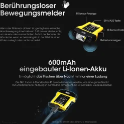 Clipleuchte NU11 mit IR-Sensor