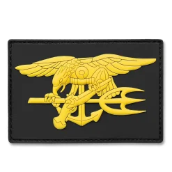 3-D Rubber Patch Navy Seal schwarz