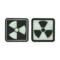 3-D Rubber Patch Radioaktiv
