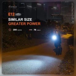 E12 V3.0 LED Taschenlampe