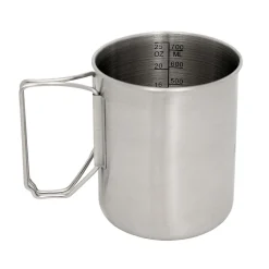 Edelstahl Becher mit Deckel 700 ml