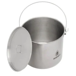 Edelstahl Bush Pot mit Deckel 3.5 Liter