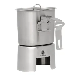 Edelstahl Canteen Kochset