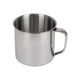 Edelstahl Tasse einwandig