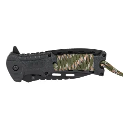 Einhandmesser Paracord mit Fire Starter