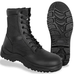 Einsatz Lederstiefel Centurion 8.0 Sidezipper