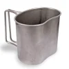Feldflaschen Becher Edelstahl gebraucht