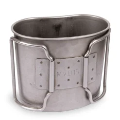 Feldflaschen Becher Edelstahl gebraucht