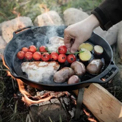 Feuerpfanne mit Henkeln