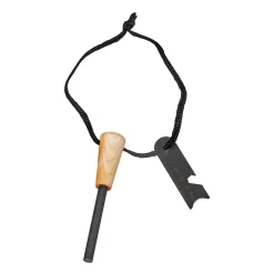 Feuerstarter Zündstein Essential m. Holzgriff