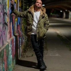 Fishtail Winterparka mit Futter