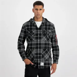 Flanell Hoody Shirt (Sale)
