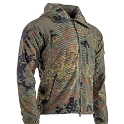 Fleece Hoodie Jacke Delta