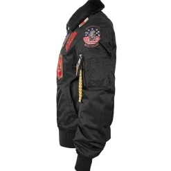 Fliegerjacke B-15 mit Patches