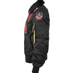 Fliegerjacke B-15 mit Patches