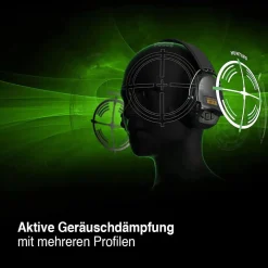 Gehörschutz Pro-X mit Stoffband u. Gelkissen