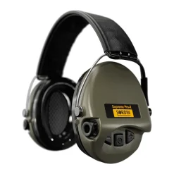 Gehörschutz Supreme Pro-X mit Lederband u. Schaumkissen
