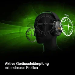 Gehörschutz Supreme Pro-X mit Lederband u. Schaumkissen