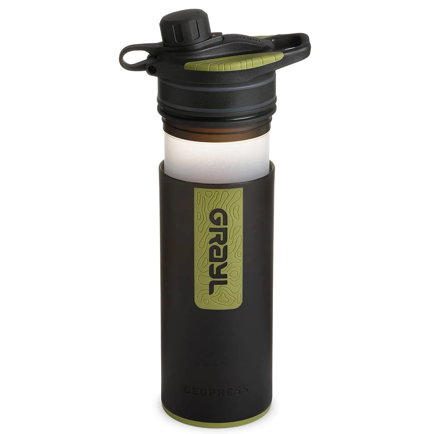 GeoPress Wasserfilter Trinkflasche