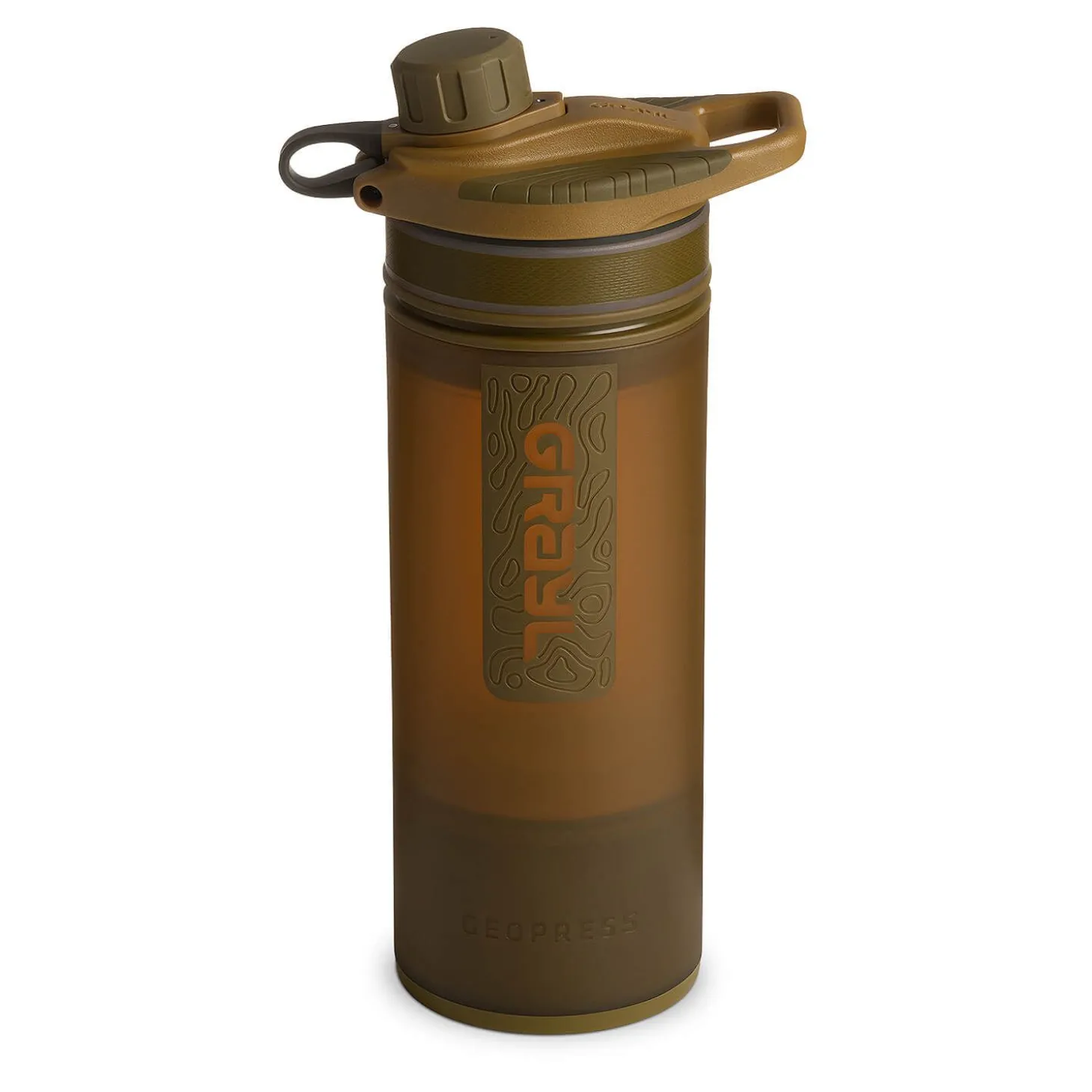 GeoPress Wasserfilter Trinkflasche