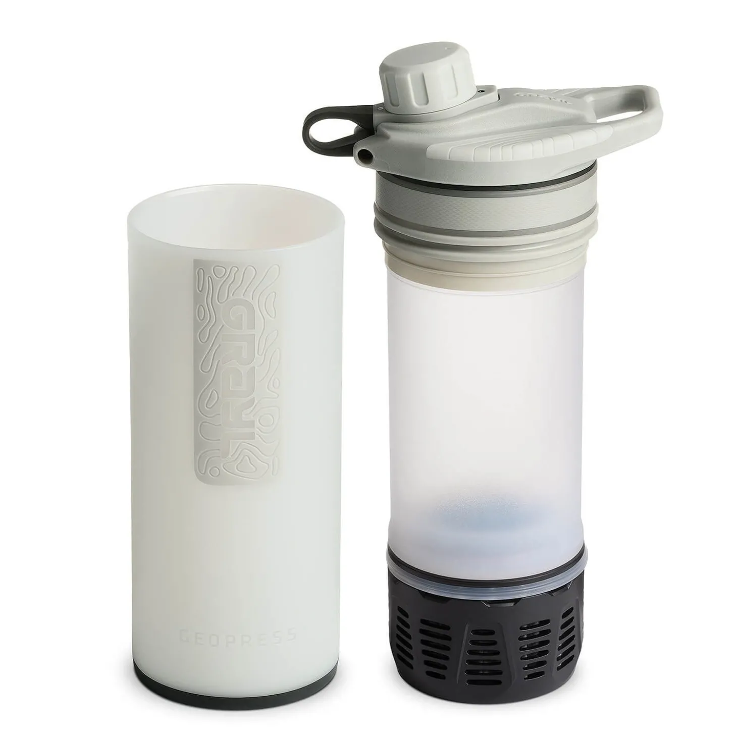 GeoPress Wasserfilter Trinkflasche