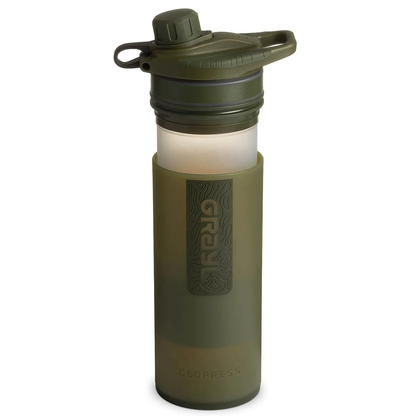 GeoPress Wasserfilter Trinkflasche