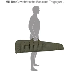 Gewehrtasche Basic mit Tragegurt