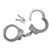 Handschelle Police Double Lock Flexibel S/Steel
