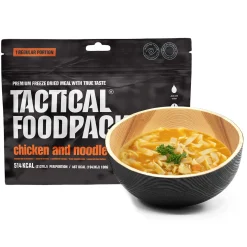 Hauptmahlzeit Nudelgericht mit Hähnchen