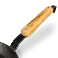 Holzgriff für Schmiedeeiserne Pfannen