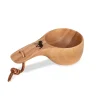 Holzkuksa mit Elchmotiv 120 ml