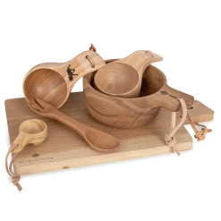 Holzkuksa mit Elchmotiv 120 ml